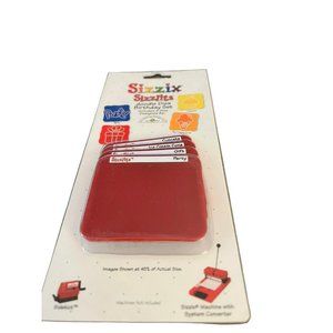 New In Package Sizzix Doodle Sizzlits WEDDING SET 4 Dies By Doodlebug Design